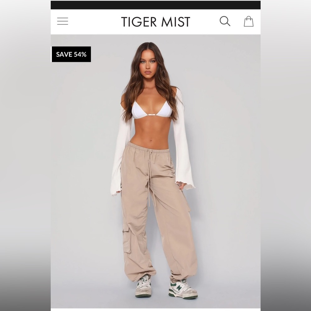 Tiger Mist Trinity Parachute Pants